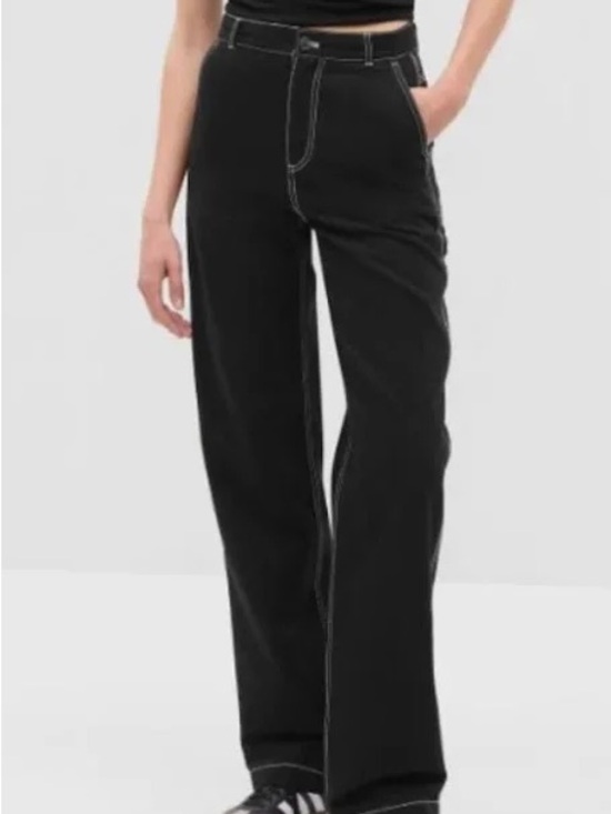 GAP Pants - GAP Black Carpenter Pants with Contrast Stitching